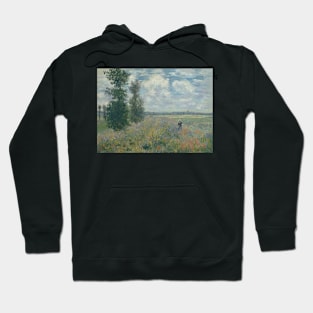 Poppy Fields near Argenteuil by Claude Monet Hoodie